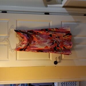 Banana Republic Strapless 100% Silk Dress Size Medium